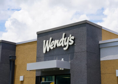 Wendy's Branded Exterior Channel Letters