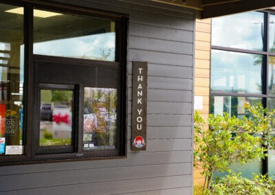 Wendy's Thank You Sign