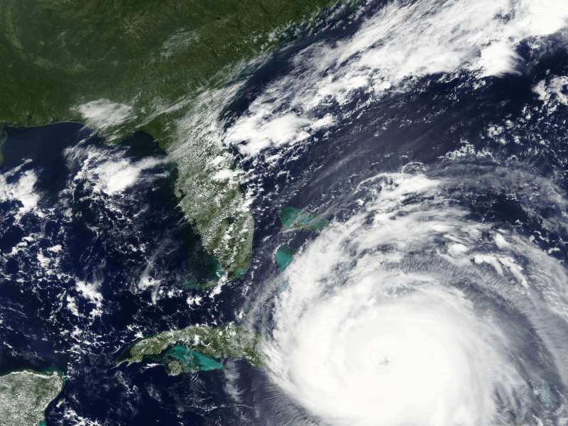 Hurricane Image headed towards Florida