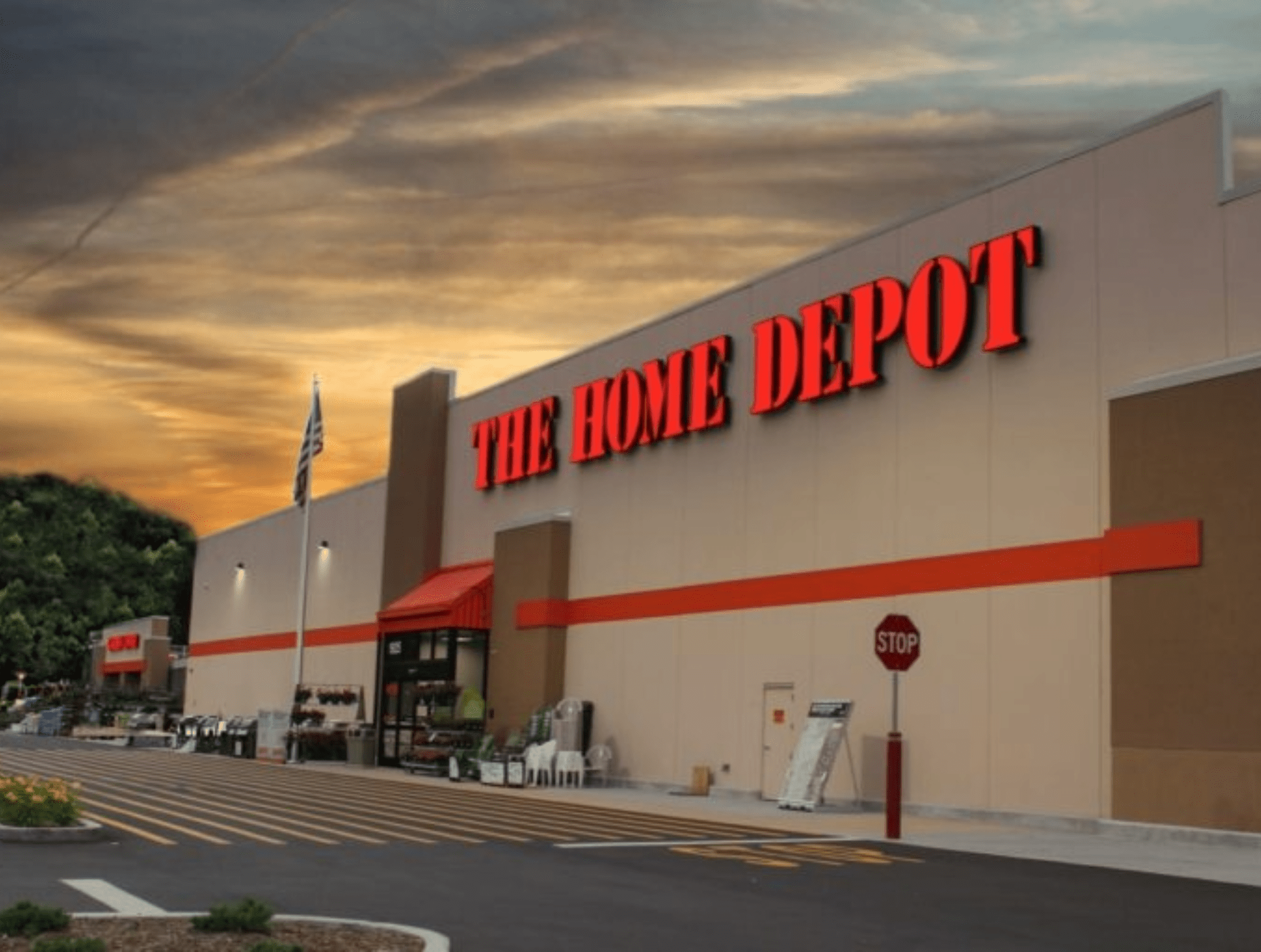 The Home Depot Exterior Signage Branding