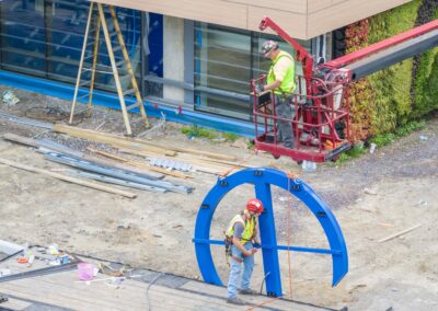 Deborah Heart and Lung Center Healthcare Exterior Sign Installation