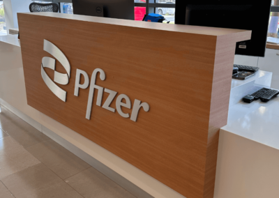 Interior Signage for Pfizer